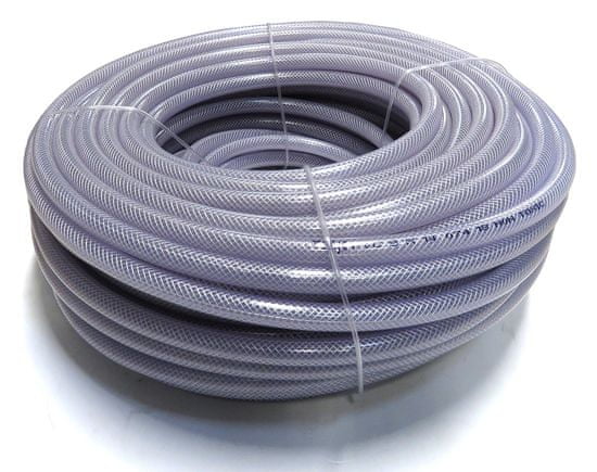 Ramda pletena cijev, PVC, 10 x 16 mm, 50 m