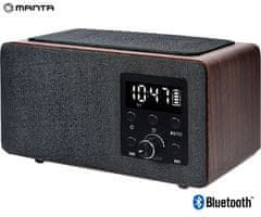 Manta RDI910 WC radio/sat/budilica, FM radio, Bluetooth, microSD/AUX