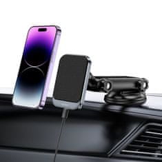 Tech-protect V2 DashBoard MagSafe držač mobitela za auto 15W, crno
