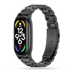 Tech-protect Stainless remen za Xiaomi Mi Band 7, black