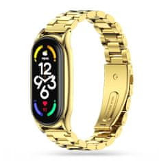 Tech-protect Stainless remen za Xiaomi Mi Band 7, gold
