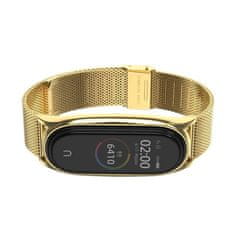 Tech-protect Milanese remen za Xiaomi Mi Band 7, gold