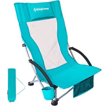 King Camp Sklopiva stolica za plažu s visokim naslonom