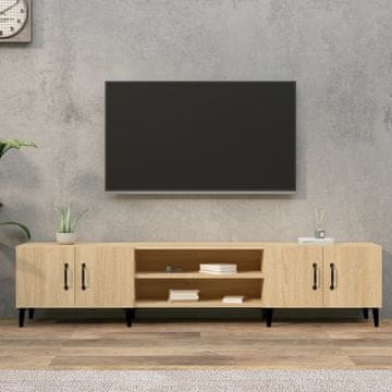 Vidaxl TV ormarić Sonoma hrast 180x31,5x40 cm