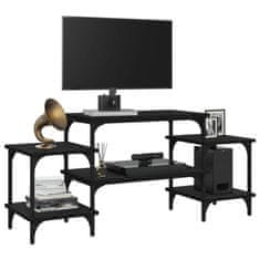 Vidaxl TV ormarić crni 117 x 35 x 52 cm od konstruiranog drva