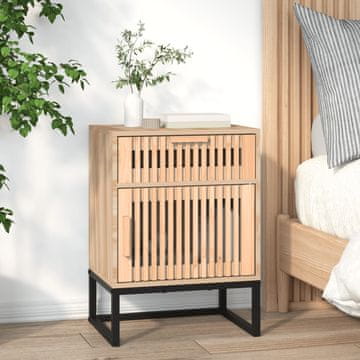 Vidaxl Noćni ormarić, 40x30x55,5 cm, Materijal na bazi drva