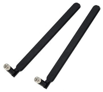 aptel Set od dvije antene za ruter LTE 8dBi ruter 19cm crne boje