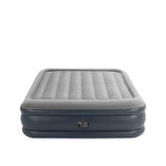 Intex Dura-Beam Deluxe Pillow Rest bračni krevet na napuhavanje, svijetlo siva