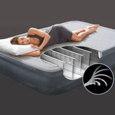 Intex Dura-Beam Comfort-Plush bračni krevet na napuhavanje, svijetlo siva