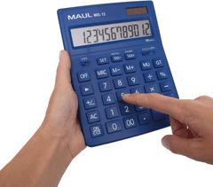 MAUL stolni kalkulator MXL 12, plavi