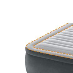 Intex Dura-Beam Comfort-Plush Elevated bračni krevet na napuhavanje, siva