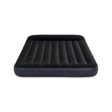 Intex Dura-Beam Pillow Rest Classic bračni krevet na napuhavanje, tamnoplava