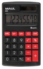 MAUL džepni kalkulator M8, crni (ML7261090)