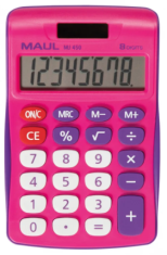 MAUL stolni kalkulator MJ 450 junior, ružičasti (ML7263022)