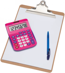 MAUL stolni kalkulator MJ 550 junior, ružičasti (ML7263422)