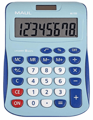 MAUL stolni kalkulator MJ 550 junior, plavi (ML7263434)