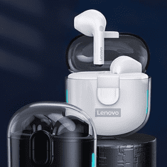 Lenovo In-ear Bluetooth slušalice LENOVO LP12 SinglePoint TWS, bijele