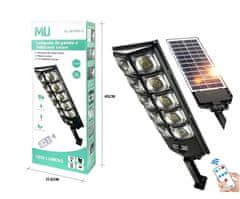 MULIN SRLS Zidna LED solarna ulična svjetiljka od 150 W sa senzorom i daljinskim upravljačem