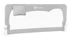 Lionelo Hanna pregrada za krevet, siva