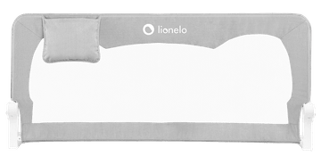 Lionelo Hanna pregrada za krevet, siva