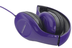 Esperanza Slušalice SOUL; stereo, audio, sklopivi, ljubičasti, 3m