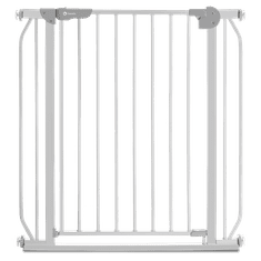 Lionelo TRUUS SLIM ogradica za stepenice/vrata, siva