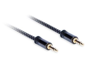 Jack 3,5 mm - Jack 3,5 mm kabel Duljina: 0,75 m AQ Premium