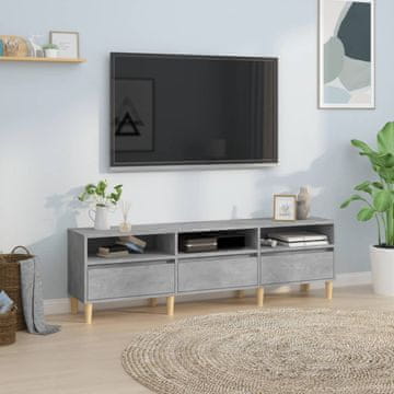 Vidaxl TV ormarić betonsko-sivi 150x30x44,5 cm