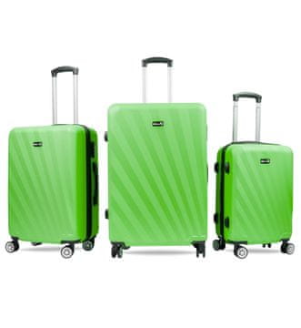 Aga Travel Set putnih kofera MR4653 Zelena