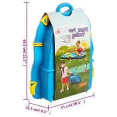 Vidaxl Vodeno igralište na kotačima, 51x21,5x66,5 cm, polipropilen