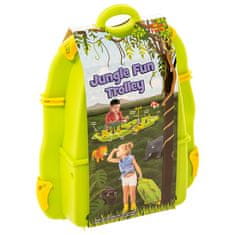 Vidaxl Vodeno igralište na kotačima s motivom džungle 51x21,5x66,5 cm PP