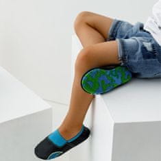 Copa cop Kožne dječačke papuče ŠEKy - Plave, 28