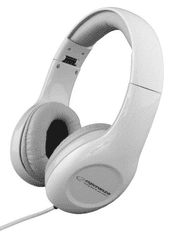Esperanza Slušalice SOUL; stereo, audio, sklopivi, bijeli, 3m