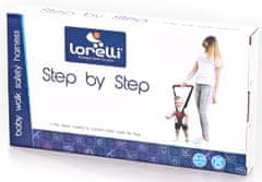 Lorelli Step By Step dječji povodac, crvena/plava
