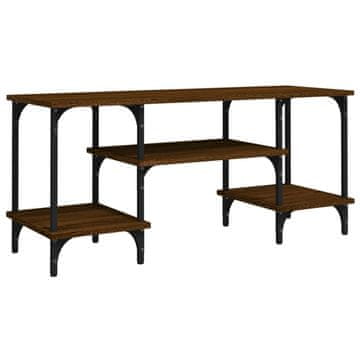 Vidaxl TV ormarić boja smeđeg hrasta 102x35x45,5 cm konstruirano drvo