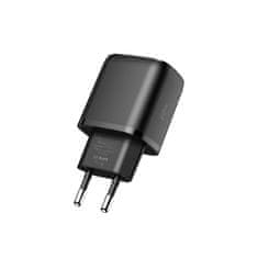 Tech-protect Dual Port punjač USB / USB-C 20W PD QC, crno