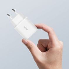 Tech-protect Dual Port punjač USB / USB-C 20W PD QC, bijela