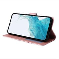 Tech-protect Wallet preklopna maska za Xiaomi Redmi Note 12 5G / Poco X5 5G, blossom flower