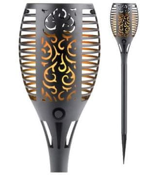 Extol Light LED svjetiljka (43147) s plamenom, 58 cm, solarno punjenje, 33 LED diode