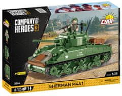 Cobi Company of Heroes Sherman M4A1 igračka