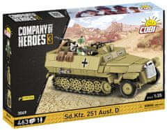 Cobi Company of Heroes Sd.. Kfz. 251 Ausf D igračka