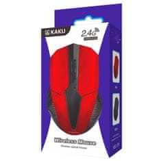 Kaku KSC-378 bežični miš, crvena