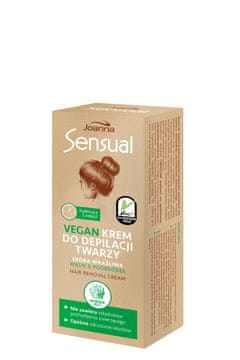 Joanna Sensual veganska krema za uklanjanje dlačica s lica - morske alge 20 g
