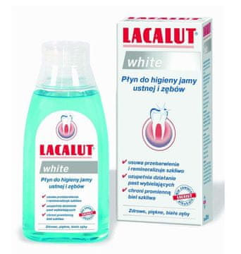 Zdrovit Lacalut White tečnost za ispiranje usta 300 ml