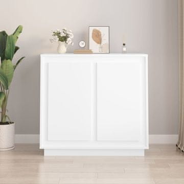 Vidaxl Ormarić, bijeli, 80x34x75 cm, materijal na bazi drva