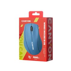 Canyon M-05 miš, žičani, svijetlo plava (CNE-CMS05BX)