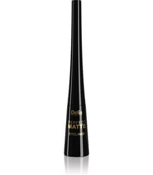 DELIA Cosmetics Shape Master Perfect Matte tekući tuš za oči - crni 4 ml