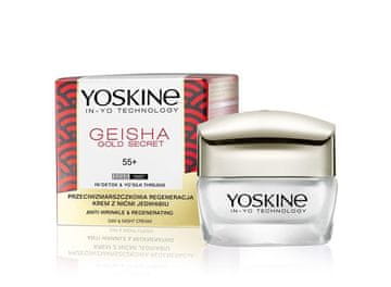DAX Krem przeciwzmarszczkowa regeneracja na dzień i noc Yoskine Geisha Gold Secret 55+ 50 ml