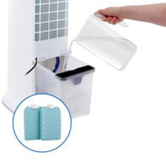 Klarstein SkyTower rashlađivač zraka/pametni ventilator, bijela