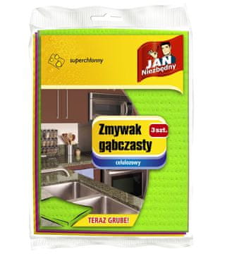 Sarantis Jan Niezbędny spužva za ribanje 3 kom.